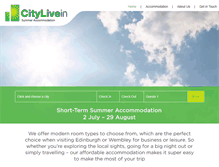 Tablet Screenshot of citylivein.com